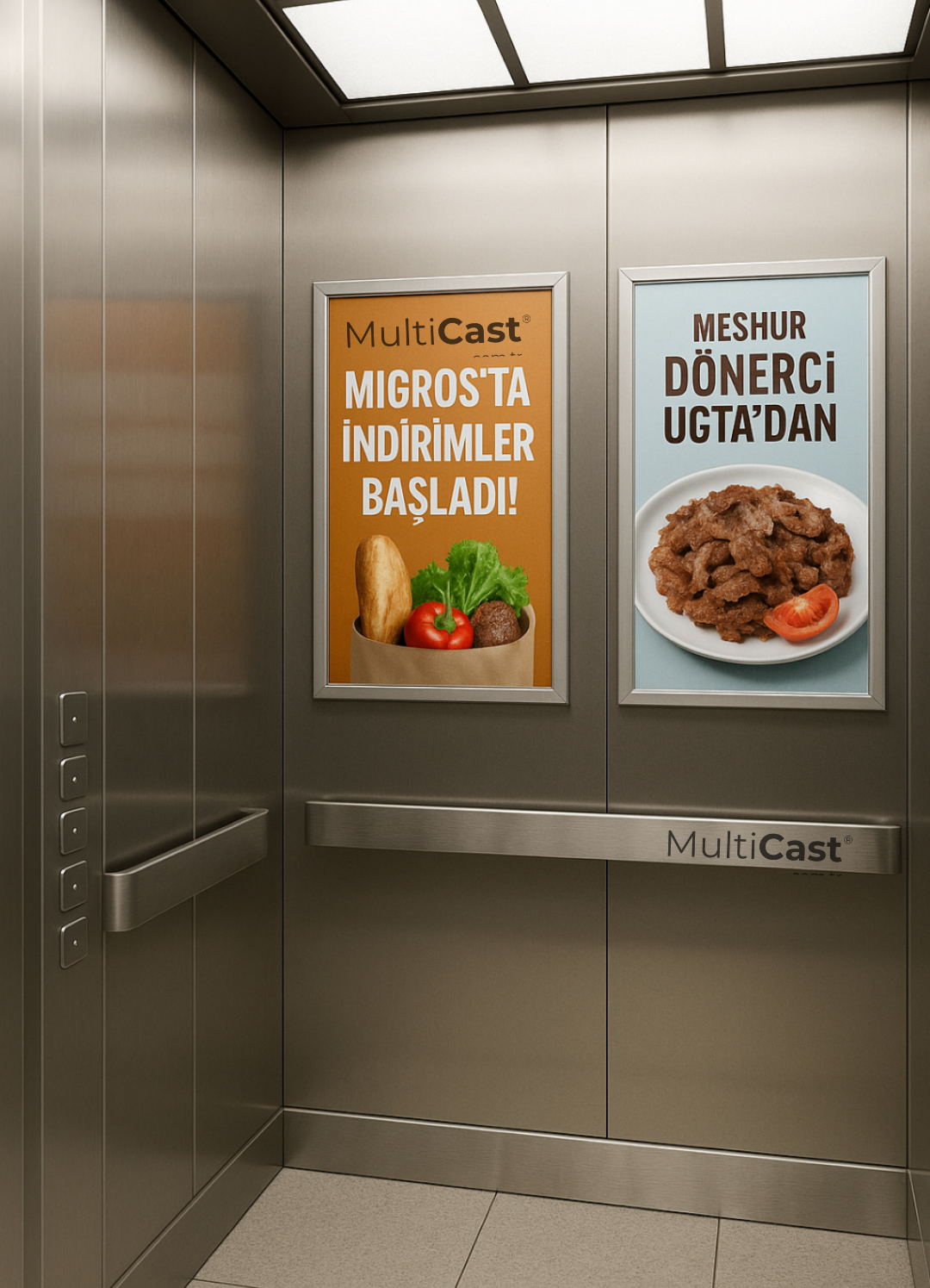 Asansör Reklamı etkisi 