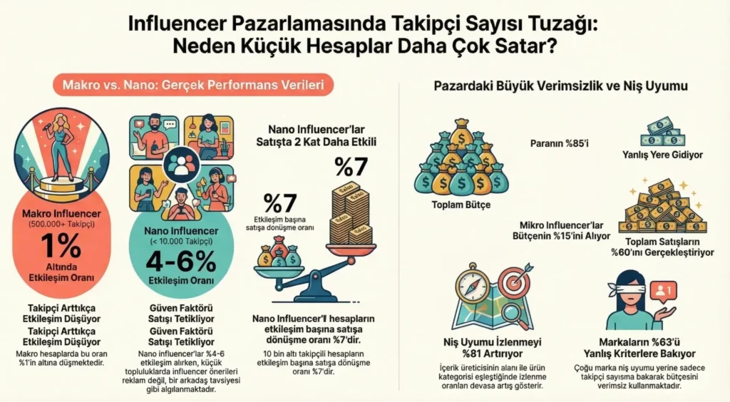 influencer Pazarlama Takipçi Sayısı Satış pazarlama