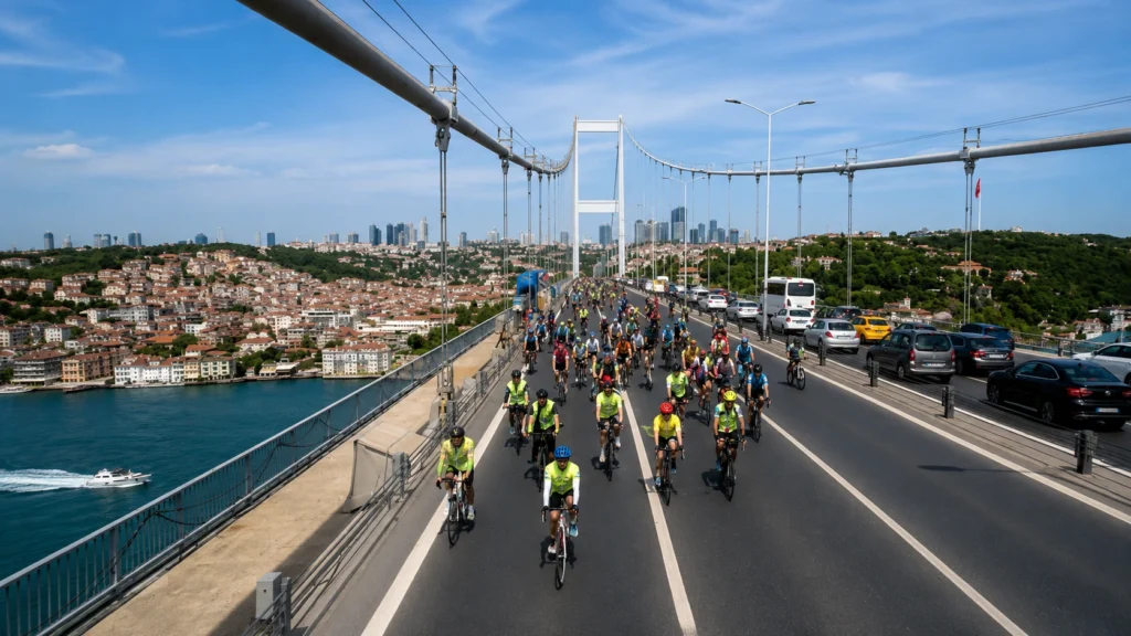 boğaz köprüsü bisiklet geçişi